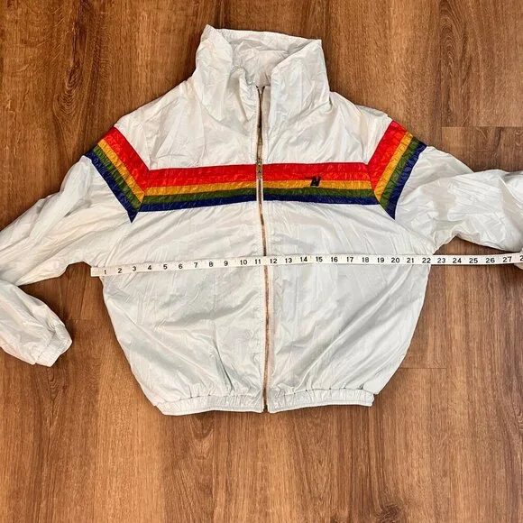 NWOT Aviator Nation 5 Stripe Dresden White Tracksuit Set Sz M